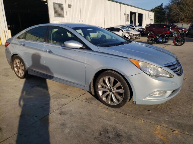 5NPEC4AC0CH457640 - 2012 HYUNDAI SONATA SE SILVER photo 4