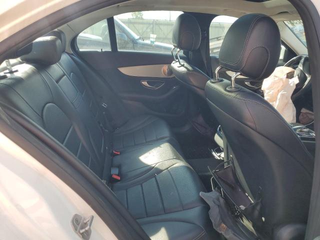 55SWF4KB2FU034285 - 2015 MERCEDES-BENZ C 300 4MATIC WHITE photo 10