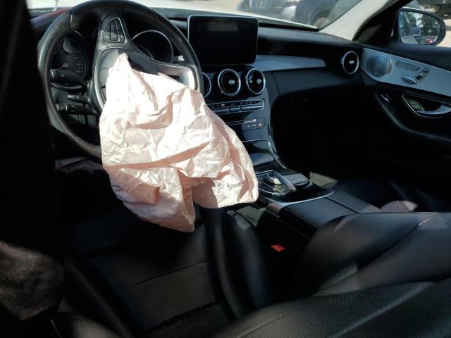 55SWF4KB2FU034285 - 2015 MERCEDES-BENZ C 300 4MATIC WHITE photo 8