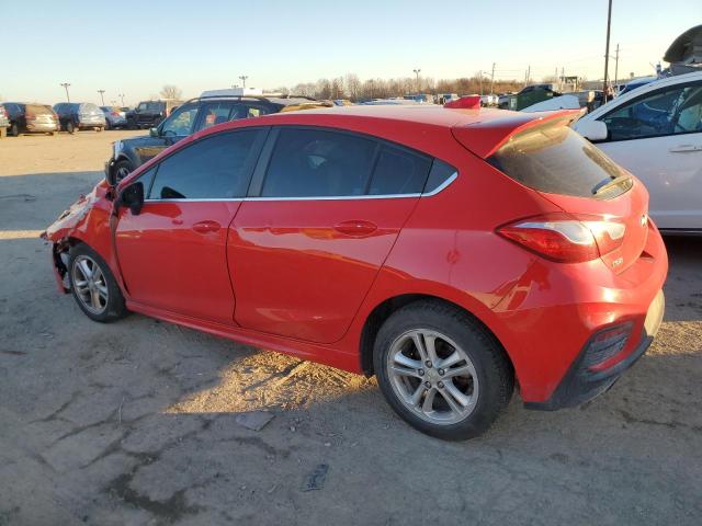 3G1BE6SM0JS633534 - 2018 CHEVROLET CRUZE LT RED photo 2