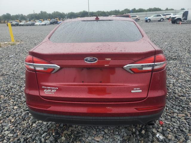 3FA6P0HD2KR162010 - 2019 FORD FUSION SE Красный фото 6