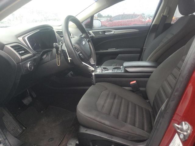 3FA6P0HD2KR162010 - 2019 FORD FUSION SE Красный фото 7
