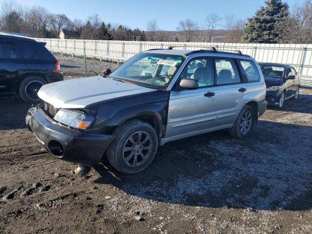 JF1SG656X5H720103 - 2005 SUBARU FORESTER 2.5XS Сріблястий фото 1