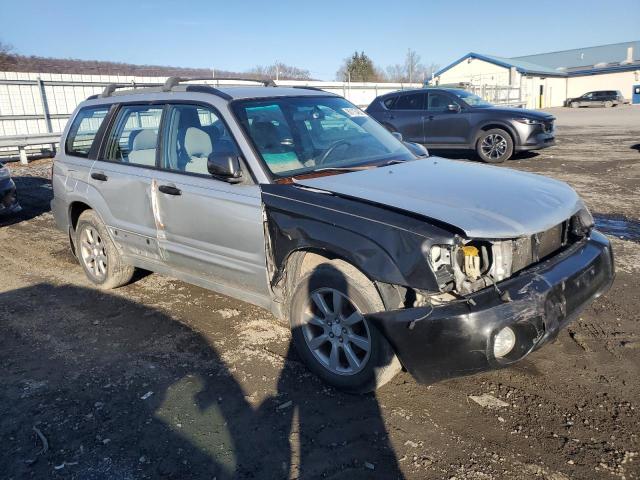 JF1SG656X5H720103 - 2005 SUBARU FORESTER 2.5XS SILVER photo 4