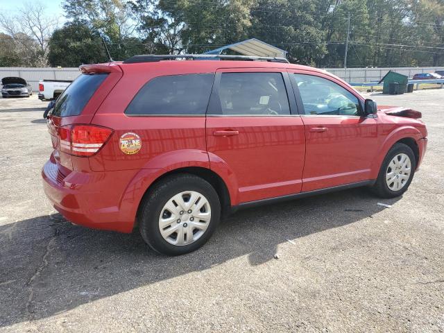 3C4PDCAB1KT871788 - 2019 DODGE JOURNEY SE RED photo 3