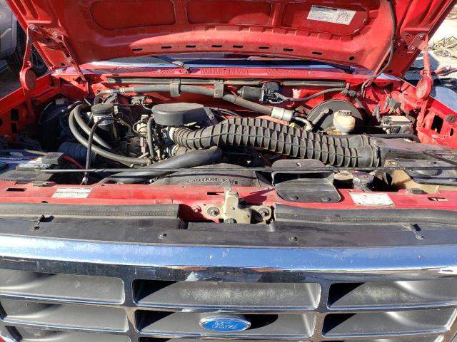 1FTDF15N3PNA02249 - 1993 FORD F150 RED photo 11