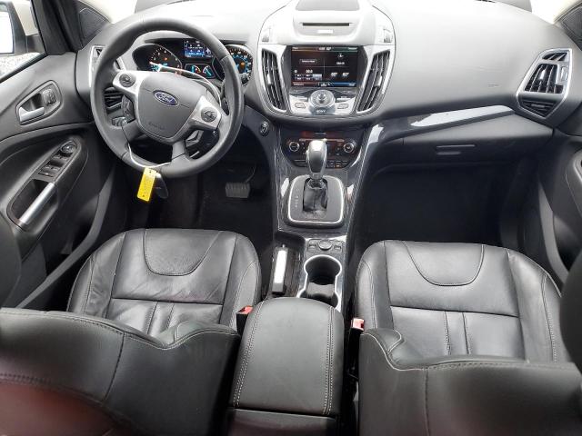 1FMCU0J90DUD32903 - 2013 FORD ESCAPE TITANIUM WHITE photo 8