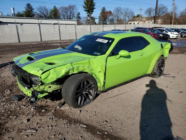 2C3CDZFJ9KH627322 - 2019 DODGE CHALLENGER R/T SCAT PACK GREEN photo 1