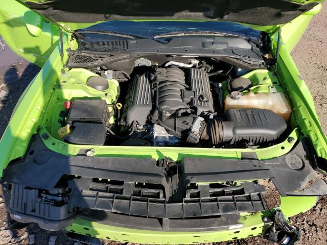 2C3CDZFJ9KH627322 - 2019 DODGE CHALLENGER R/T SCAT PACK GREEN photo 11