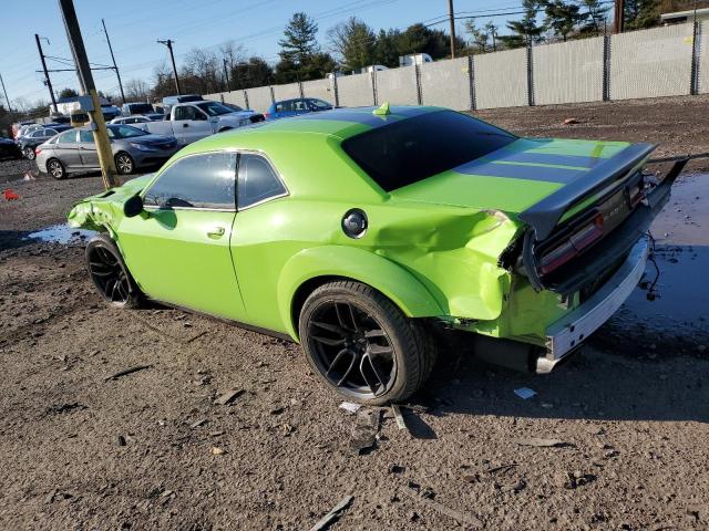 2C3CDZFJ9KH627322 - 2019 DODGE CHALLENGER R/T SCAT PACK GREEN photo 2