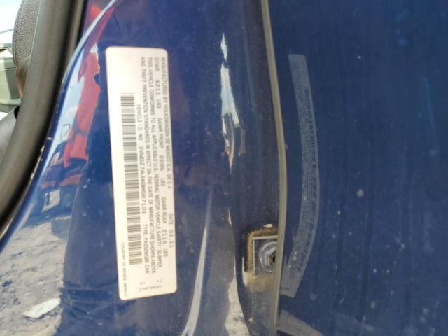 3VWDZ7AJ4BM087101 - 2011 VOLKSWAGEN JETTA SE 蓝色 照片 12