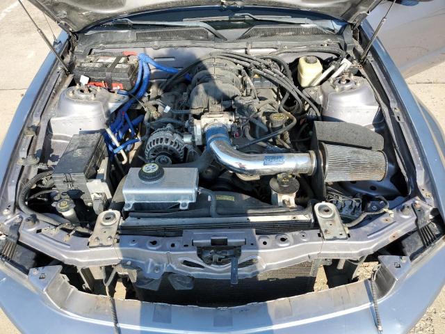 1ZVFT80N165220560 - 2006 FORD MUSTANG SILVER photo 11