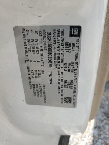 3GCPCSE0XBG254579 - 2011 CHEVROLET SILVERADO C1500 LT 奶油色 照片 13