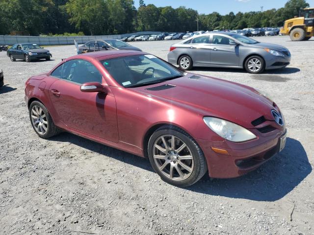 WDBWK56F57F143612 - 2007 MERCEDES-BENZ SLK 350 红色 照片 4