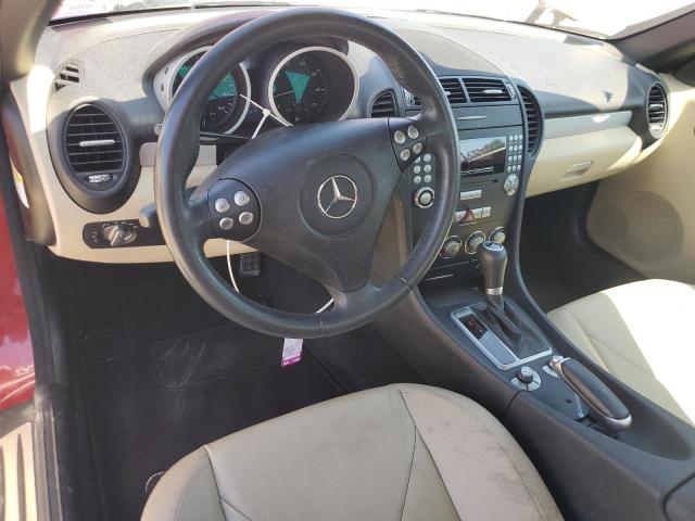 WDBWK56F57F143612 - 2007 MERCEDES-BENZ SLK 350 红色 照片 8