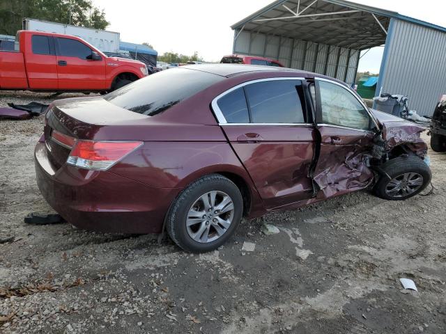 1HGCP2F4XCA043873 - 2012 HONDA ACCORD LXP MAROON photo 3