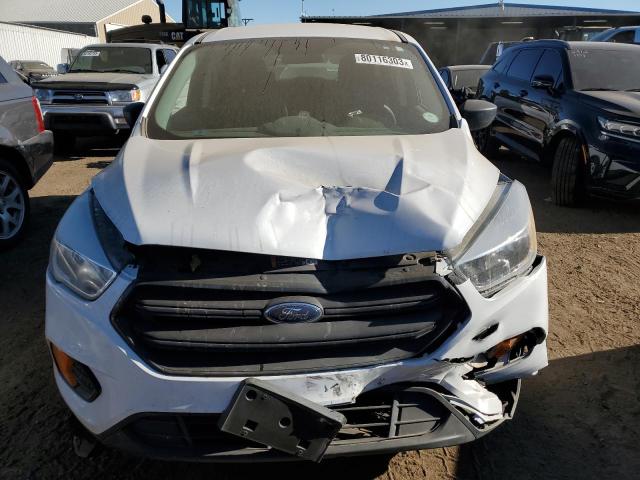 1FMCU0F78HUB15628 - 2017 FORD ESCAPE S WHITE photo 5