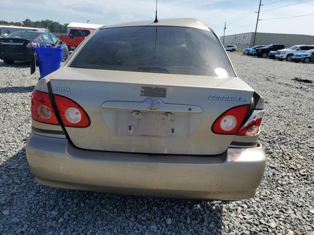 2T1BR32E96C579075 - 2006 TOYOTA COROLLA CE TAN photo 6