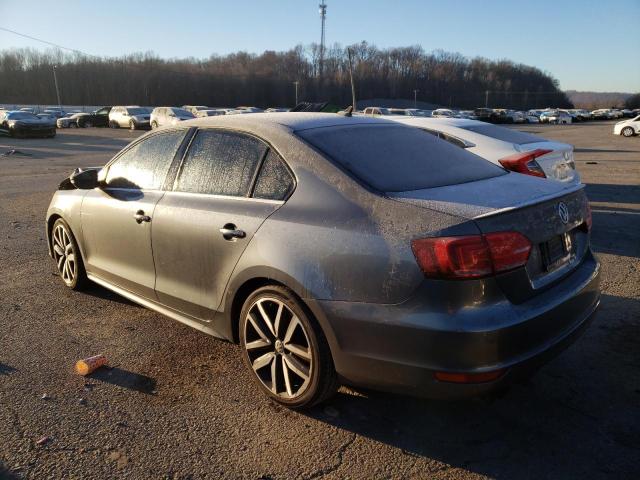 3VW4T7AJ0DM437053 - 2013 VOLKSWAGEN JETTA GLI GRAY photo 2