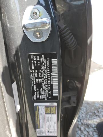 5XXGU4L38GG059063 - 2016 KIA OPTIMA EX GRAY photo 12