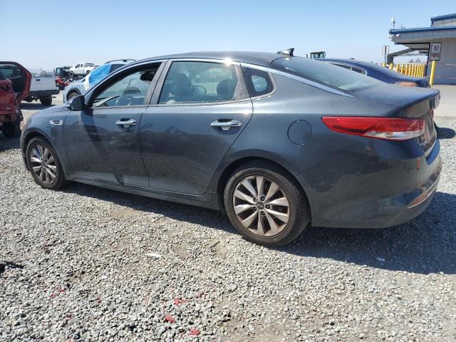 5XXGU4L38GG059063 - 2016 KIA OPTIMA EX GRAY photo 2