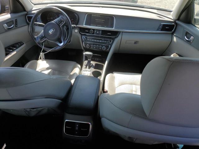 5XXGU4L38GG059063 - 2016 KIA OPTIMA EX GRAY photo 8