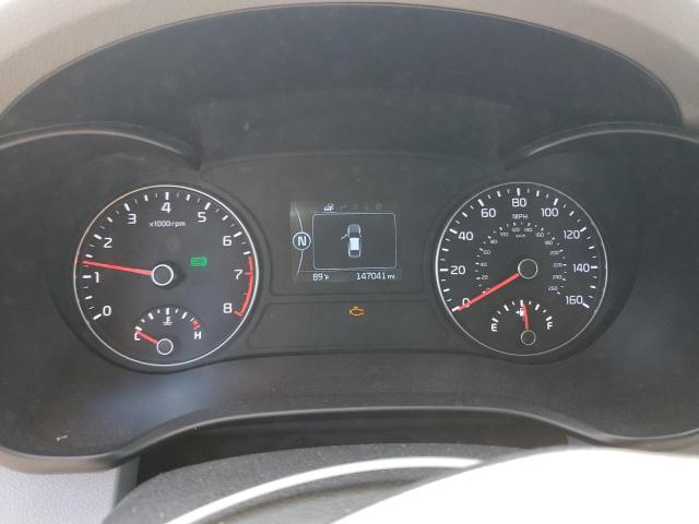 5XXGU4L38GG059063 - 2016 KIA OPTIMA EX GRAY photo 9