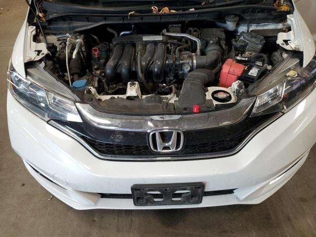 3HGGK5H47KM710527 - 2019 HONDA FIT LX WHITE photo 12