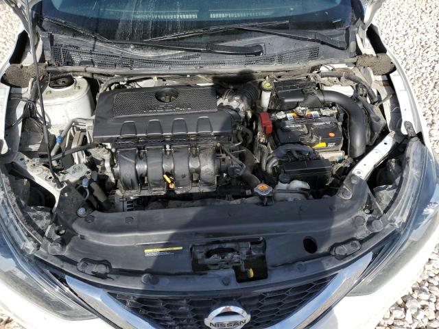 3N1AB7APXKY441861 - 2019 NISSAN SENTRA S WHITE photo 11