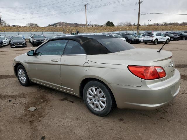 1C3LC45B09N515364 - 2009 CHRYSLER SEBRING LX GOLD photo 2