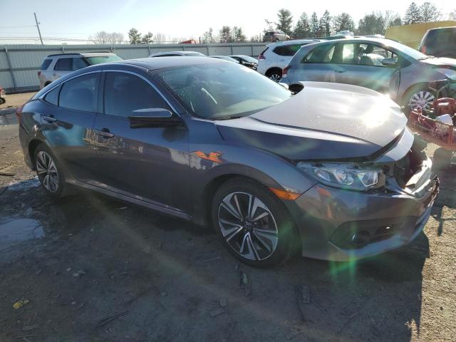 2HGFC1F77GH655744 - 2016 HONDA CIVIC EXL GRAY photo 4