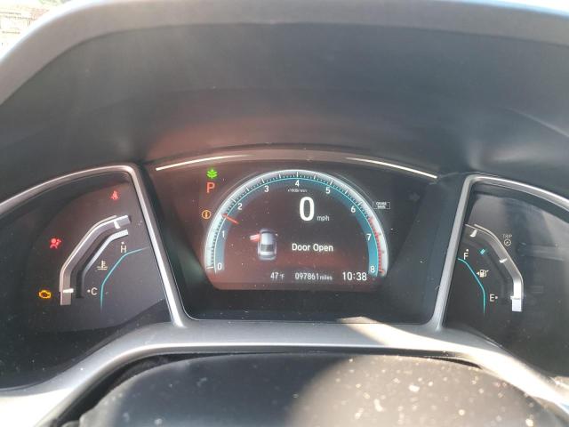 2HGFC1F77GH655744 - 2016 HONDA CIVIC EXL ნაცრისფერი ფოტო 9