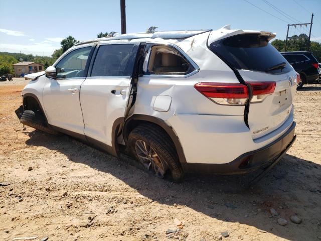 5TDKZRFH1KS564921 - 2019 TOYOTA HIGHLANDER SE WHITE photo 2