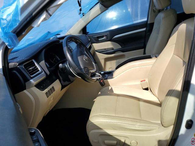 5TDKZRFH1KS564921 - 2019 TOYOTA HIGHLANDER SE WHITE photo 7