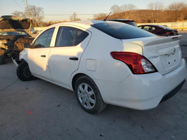 3N1CN7AP4KL825650 - 2019 NISSAN VERSA S WHITE photo 2