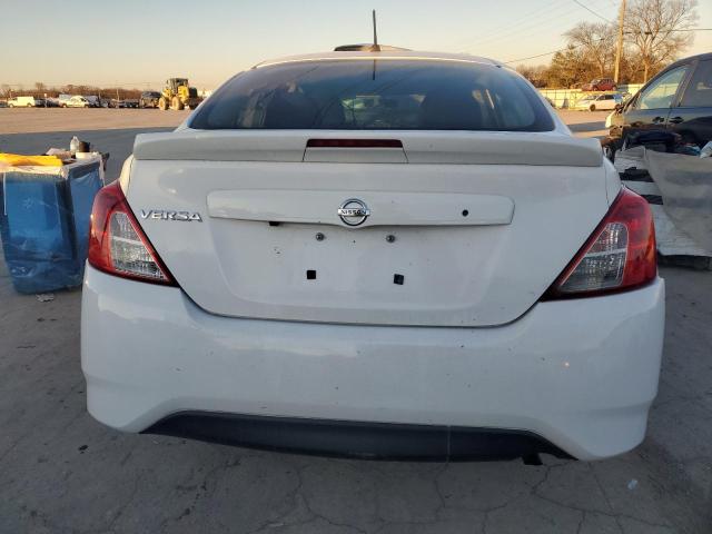 3N1CN7AP4KL825650 - 2019 NISSAN VERSA S WHITE photo 6