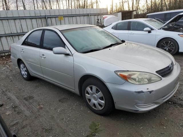 4T1BE32K83U241551 - 2003 TOYOTA CAMRY LE SILVER photo 4