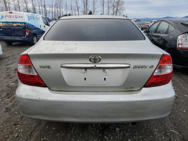 4T1BE32K83U241551 - 2003 TOYOTA CAMRY LE SILVER photo 6