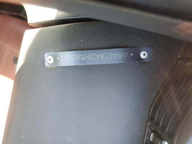 WBAEC8403H3265055 - 1987 BMW 635 CSI AUTOMATIC L6 WHITE photo 13