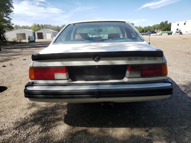WBAEC8403H3265055 - 1987 BMW 635 CSI AUTOMATIC L6 WHITE photo 6