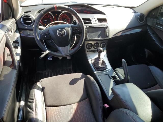 JM1BL1K38B1475731 - 2011 MAZDA SPEED 3 შავი ფოტო 8