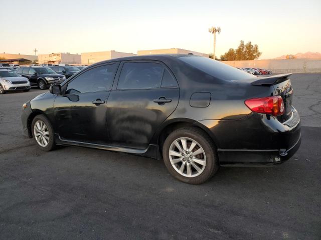 1NXBU4EE0AZ269906 - 2010 TOYOTA COROLLA BASE BLACK photo 2