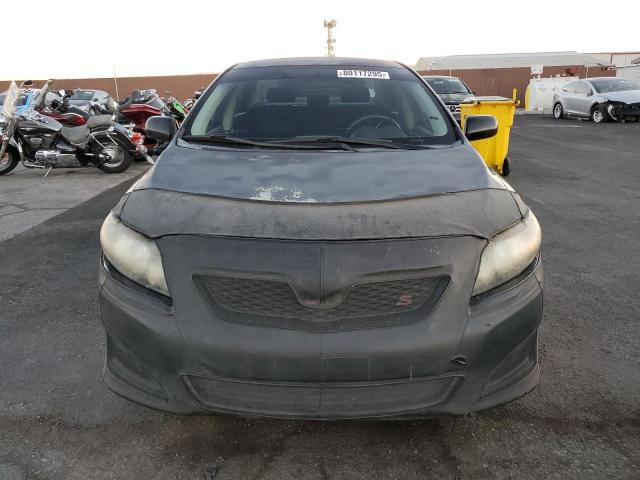 1NXBU4EE0AZ269906 - 2010 TOYOTA COROLLA BASE BLACK photo 5