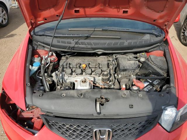 2HGFG1B84AH533708 - 2010 HONDA CIVIC EX RED photo 11