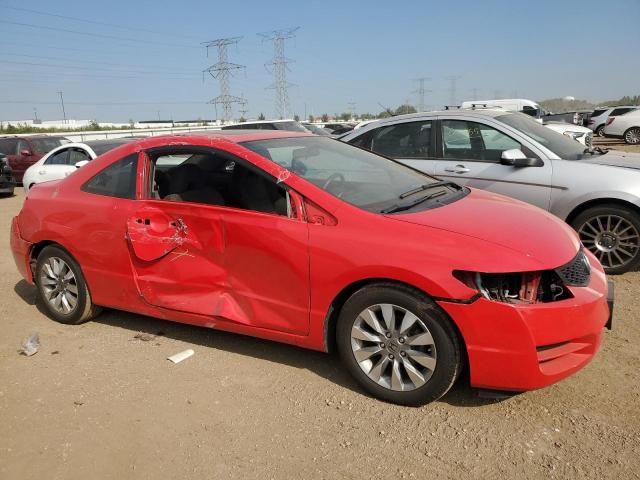 2HGFG1B84AH533708 - 2010 HONDA CIVIC EX RED photo 4