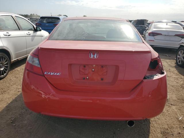2HGFG1B84AH533708 - 2010 HONDA CIVIC EX RED photo 6