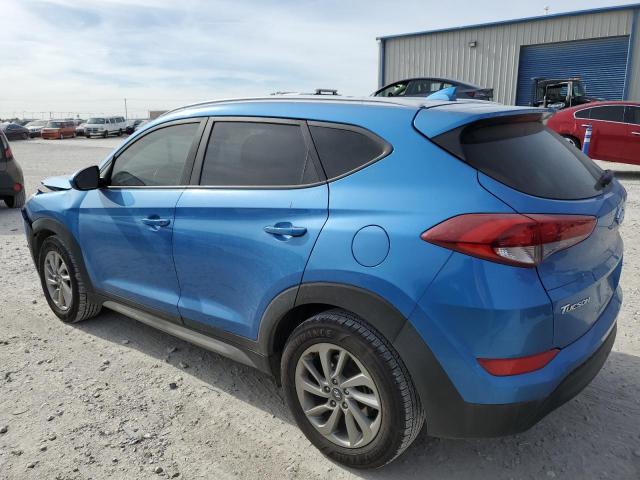 KM8J33A42JU641073 - 2018 HYUNDAI TUCSON SEL BLUE photo 2