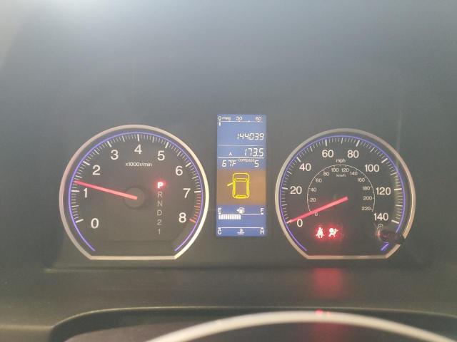 5J6RE4H71AL093574 - 2010 HONDA CR-V EXL BLACK photo 9