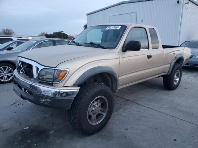 5TESN92N11Z800167 - 2001 TOYOTA TACOMA XTRACAB PRERUNNER ოქროსფერი ფოტო 1