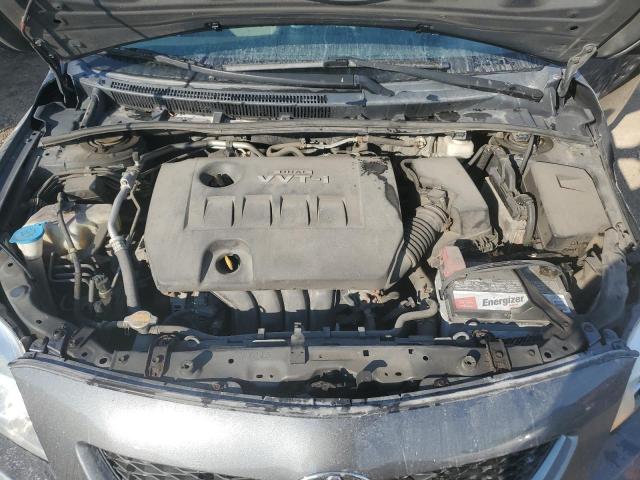 2T1BU4EE4AC306280 - 2010 TOYOTA COROLLA BASE Szary zdjęcie 11